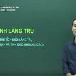 Video ôn thi THPT Quốc Gia Môn Hình học: Cách giải các bài tập về Hình Lăng Trụ.