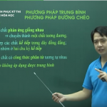 Video Ôn thi THPT Quốc Gia môn Hóa Giải Phương pháp trung bình và đường chéo