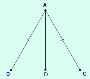 Cách chứng minh tam giác cân lớp 7