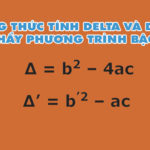 Công thức tính delta và delta phẩy phương trình bậc 2